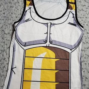 NEW Dragon Ball Z Vegeta Saiyan Armor Muscle Tank